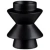 B&M Eden Life Ceramic Candle Holder - Black