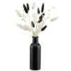 B&M Black Bottle With Dried Glass 2 B&M Black Bottle With Dried Glass -Cozy Living Home Store 394706 black bottle with dried grass
