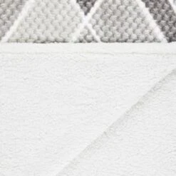 B&M Simply Geo Waffle Throw - Grey 10 B&M Simply Geo Waffle Throw - Grey -Cozy Living Home Store 394917 simply geo waffle throw grey 3