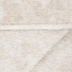 B&M Simply Two Tone Teddy Throw - Natural -Cozy Living Home Store 394924 simply two tone teddy throw natural 4