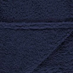 B&M Simply Teddy Navy Rolled Throw 10 B&M Simply Teddy Navy Rolled Throw -Cozy Living Home Store 394931 teddy throw navy 3