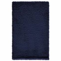 B&M Simply Teddy Navy Rolled Throw 9 B&M Simply Teddy Navy Rolled Throw -Cozy Living Home Store 394931 teddy throw navy 4