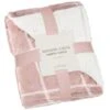 Winston Blush Sherpa Check Throw -Cozy Living Home Store 394980 winston check throw blush 4
