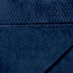 Simply Everyday Oversized Waffle Throw - Navy -Cozy Living Home Store 394990 simply oversized waffle throw navy 2