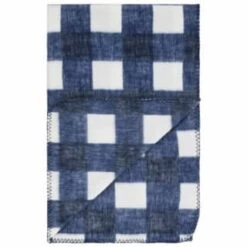 Simply Navy & Gingham Polar Fleece Throw 2pk 11 Simply Navy & Gingham Polar Fleece Throw 2pk -Cozy Living Home Store 395029 simply super soft throws 2pk navy gingham 3