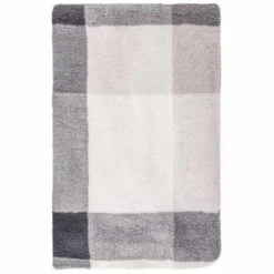 Grey Check Sherpa Throw 8 Grey Check Sherpa Throw -Cozy Living Home Store 395038 highland check sherpa throw 4
