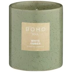 B&M Ceramic Wax Candle - Sugared Mandarin