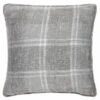 Hampton Check Cushion - Grey -Cozy Living Home Store 395332 hampton grey check cushion