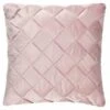 Basket Weave Blush Cushion -Cozy Living Home Store 395356 basket weave cushion blush