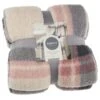 Simply Blush Check Sherpa Throw 2 Simply Blush Check Sherpa Throw -Cozy Living Home Store 395364 stripe ocean tide cushion