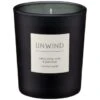 B&M Unwind Scented Candle - Ylang Ylang & Rose & Patchouli -Cozy Living Home Store 395420 small candle unwind