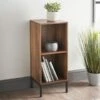 Tromso 2 Cube Shelving Unit - Rustic Oak Finish -Cozy Living Home Store 395658 tromso 2 cube shelving