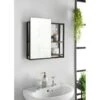 Tromso Bathroom Mirror Cabinet -Cozy Living Home Store 395661 tromso mirror cabinet