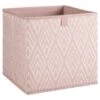 Lokken Printed Storage Cubes 2pk - Pink Diamond -Cozy Living Home Store 395838 2pk printed lokken storage cubes pink diamond 4