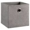 Lokken Linen Storage Cubes 2pk - Grey -Cozy Living Home Store 395851 2pk linen lokken storage cubes grey 4