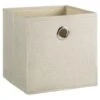 Lokken Linen Storage Cubes 2pk - Natural -Cozy Living Home Store 395852 2pk linen lokken storage cubes natural 4