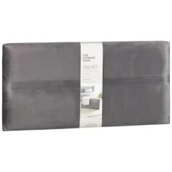 B&M Velvet Storage Box - Grey -Cozy Living Home Store 395861 velvet storage box grey