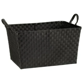 B&M Oversized Rectangular Basket - Black 3 B&M Oversized Rectangular Basket - Black