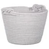 B&M Cara Rope Basket With Handle - Grey 2 B&M Cara Rope Basket With Handle - Grey -Cozy Living Home Store 395880 cara rope basket with handle grey