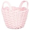 B&M Thick Rope Basket - Pink -Cozy Living Home Store 395888 thick rope basket pink
