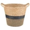 B&M Mono Wicker Basket -Cozy Living Home Store 395897 mono wicker basket