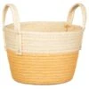 B&M Wicker Basket - Ochre 2 B&M Wicker Basket - Ochre -Cozy Living Home Store 395908 wicker basket ochre
