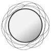 B&M Black Wire Mirror -Cozy Living Home Store 396238 black wire mirror