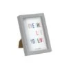 B&M Colourblock Frame 4 X 6" - Silver