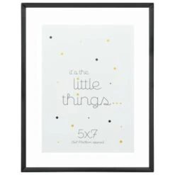 B&M Glass & Metal Photo Frame 5x7" 5 B&M Glass & Metal Photo Frame 5x7" -Cozy Living Home Store 396346 glass and metal frame 5x7 2