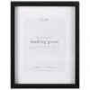 B&M A4 New York Box Photo Frame - Black -Cozy Living Home Store 396438 new york box frame mounted a4