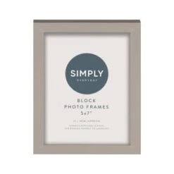 Simply Everyday 5 X 7" Block Frames 3pk - Grey 7 Simply Everyday 5 X 7" Block Frames 3pk - Grey -Cozy Living Home Store 396674 3pk simply everyday block frames 5x7 grey 3