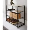 B&M Michigan 4 Tier Multi Purpose Shoe Storage -Cozy Living Home Store 396735 michigan 4 tier multipurpose shoe storage