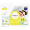 Simply Everyday Soft Touch Value Duvet 4.5 Tog - King -Cozy Living Home Store 397296 simply everyday soft touch duvet 4 5 tog king