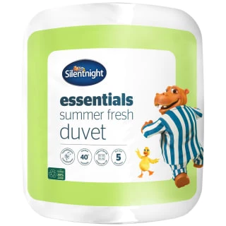 Silentnight Essentials Summer Fresh Duvet 4.5 Tog - Double 3 Silentnight Essentials Summer Fresh Duvet 4.5 Tog - Double